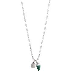 Paul & Joe Tusk Cluster Necklace Silver