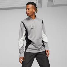 Puma King Pro 1/4 Zip Top Concrete Graywhite