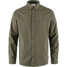 Ull Skjortor på rea Fjällräven Men's Sörmland Lite Flannel Shirt, XXL, Laurel Green-Light Olive
