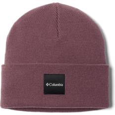 Columbia Dame Luer Columbia City Trek Heavyweight Beanie- Purple O/S