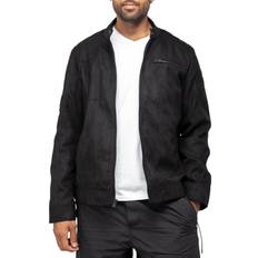 Black - Suede Jackets XRay Faux Suede Moto Jacket in Black, BLACK