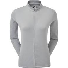 Sportswear Garment Cardigans FootJoy Full-Zip Solid Mid Layer Dame Cardigan Heather Grey