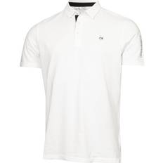 Calvin Klein Men Polo Shirts Calvin Klein Uni Polo White