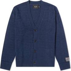 Ksubi Women Cardigans Ksubi Navy Cross Out Cardigan