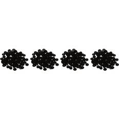 Tlily 400 Pcs Black Sponge Earbud