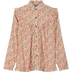 Blumen - Damen Hemden Regatta Womens/Ladies Orla Kiely Floral Ruffles Blouse Red