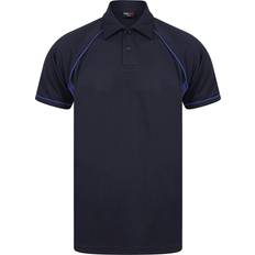 Finden & Hales and Performance Piped Polo Shirt Dark Navy