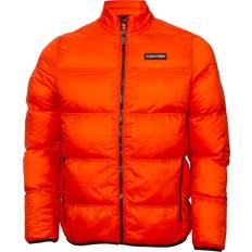 Golf - Men Jackets Calvin Klein Torrington Padded Jacket Spicy Orange