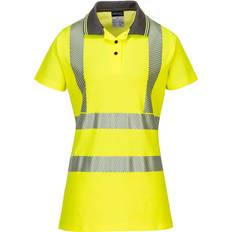 Dame - Orange Polotrøjer Portwest Dame Pro polo-shirt Orange/Sort Størrelse: XXL