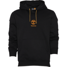 Timberland Men Clothing Timberland Mens Logo Hoodie Mens Black