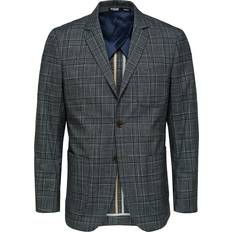 Herre - Ternede Blazere Selected SLHSlim-Knox Check BLZ B Noos