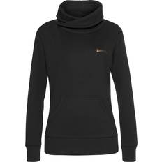 Koper - Man Kleding Bench Lang Sweatshirt Met Layer-Look - Zwart