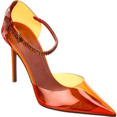 Orange - Women Heels & Pumps Amina Muaddi Vinyl & Leather Pump Orange