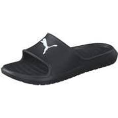 Puma Unisexe Chaussons et Sandales Puma Divecat V2 Lite Cat Slide Sandal - Black White