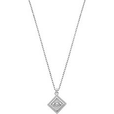 Diamond Necklaces ChloBo Sterling Silver Moon Magic Pendant Necklace SCDC23350
