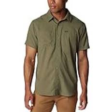 Columbia Herren Silver Ridge Utility Lite Short Sleeve Wanderhemd, Steingrün