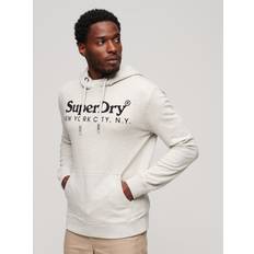 Superdry Tröjor Superdry Huvtröja Venue Classic Logo Hoodie - Grå