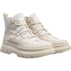 44 - Blanc Bottines en Dentelle Dr. Martens Boury En Beige Dames