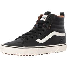 Vans hi trainers Vans Filmore Hi Leather Trainers Black/Marshmallow