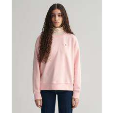 Gant Pink Jumpers Gant Women Shield Crew Neck Sweatshirt