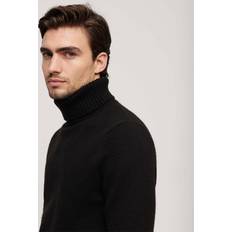 Superdry Herr Tröjor Superdry Brushed Roll Neck Jumper Herr Polotröjor
