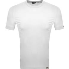 DSquared2 Herr T-shirts DSquared2 Mens White Logo T-Shirt