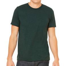 Bella Canvas Triblend Crew Neck Plain Short Sleeve T-Shirt Emerald