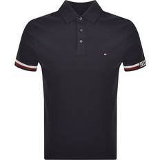 Viskose Polotrøjer Tommy Hilfiger MONOTYPE FLAG CUFF SLIM FIT POLO Blå