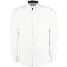 Solid Colours - Unisex Shirts Kustom Kit Tailored Business Shirt White