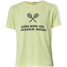 Björn Borg Abbigliamento per bambini Björn Borg Jr Sport Tee Yellow Unisex