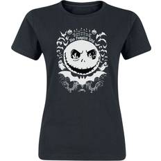 The Nightmare Before Christmas The Nightmare Before Christmas Disney T-shirt Jack till Damer sort