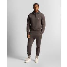 Lyle & Scott Herr Byxor Lyle & Scott Joggingbyxor Med Extra Smal Passform Mörkgrå