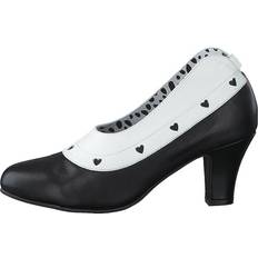 Pumps Lola Ramona Ava Maid Høyhælte Hæler - Black/Cream