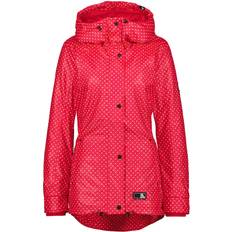 Alife & Kickin elmaak rainjacket damen fuchsia regenjacke übergangsjacke pink Rot