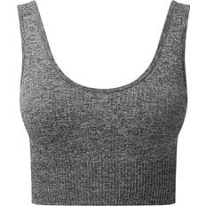 Tridri Multisport Ribbed Seamless 3D Bra Black