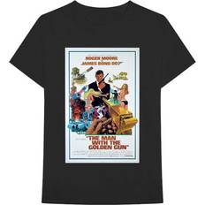 James Bond The Man With The Golden Gun Poster T-Shirt Black