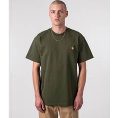 Carhartt WIP Carhartt WIP Script Logo T Shirt Green