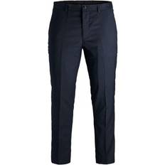 Suit Trousers Jack & Jones Plus Franco Slim Tailored Trousers Navy Siz