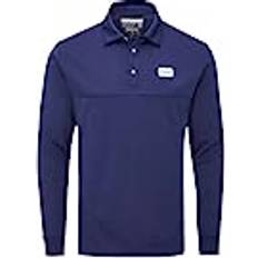 Stuburt Sport-tech Windproof Long Sleeve Polo Shirt