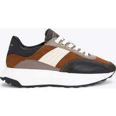 Kurt Geiger Brown Trainers Kurt Geiger London Men's Trainers Brown Leather Gaspar