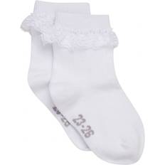 19/22 Ropa de niños Minymo Calcetines de bebé - White