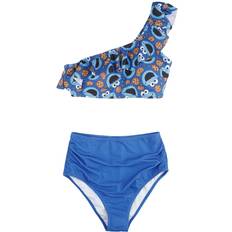 M Bikinisæt Sesame Street Bikinisæt Cookie universe till Damer blå