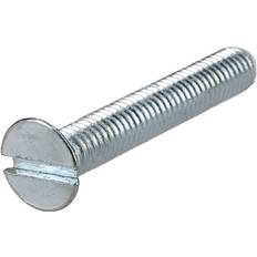 R-Tech 337063 Slotted Countersunk Screws BZP M3