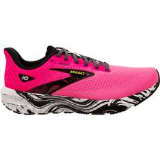 Brooks Women Sneakers Brooks Women's Launch Running Shoes, Pink/Black/White Holiday Gift