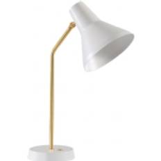 Innolux Carin hvid/messing Bordlampe