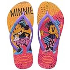 Flickor Flip-flops Barnskor Havaianas Flickor barn, smal Disney Cool Flipflop, Rosa flux, 25/26