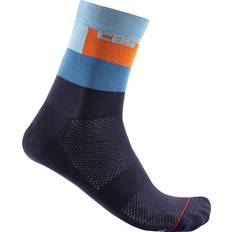 Castelli Herren Socken Castelli 4523027-424 BLOCCO 15 SOCK Socks Men's Belgischer Blau