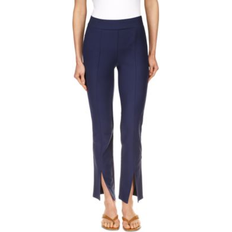 Cotton Leggings Michael Kors Split Hem Leggings Midnight Blue Women's Casual Pants Blue One