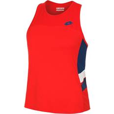 Rouge Débardeurs Lotto Squadra III Débardeur Tank Top - Rouge