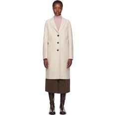 Harris Wharf London Felted wool coat cream